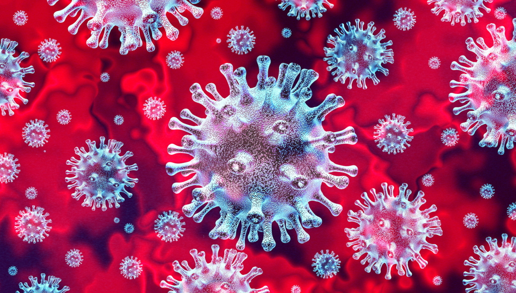 Novo coronavírus, causador da Covid-19 (Foto: Divulgação/OMS)